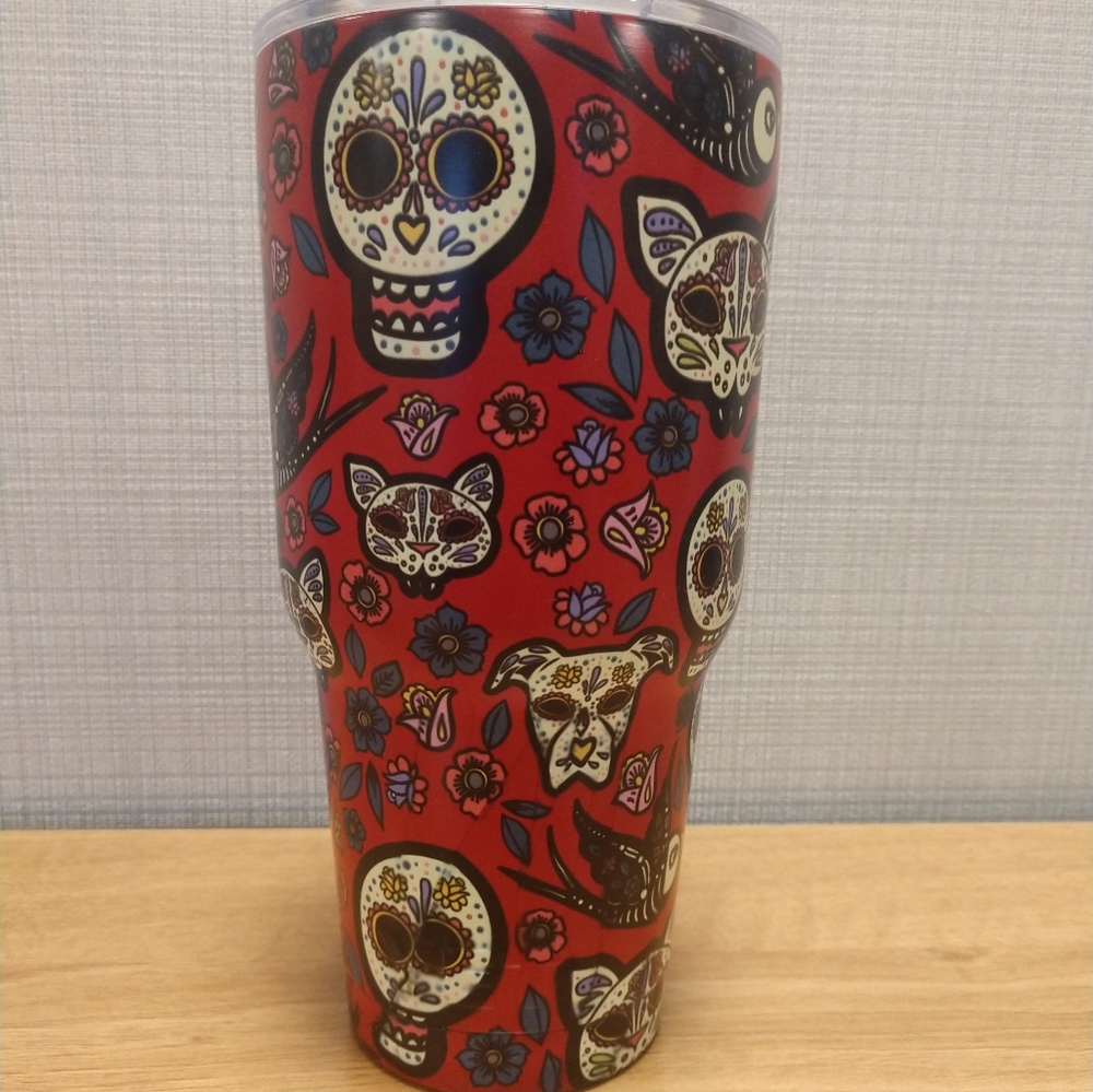 Sugar skull Tumbler